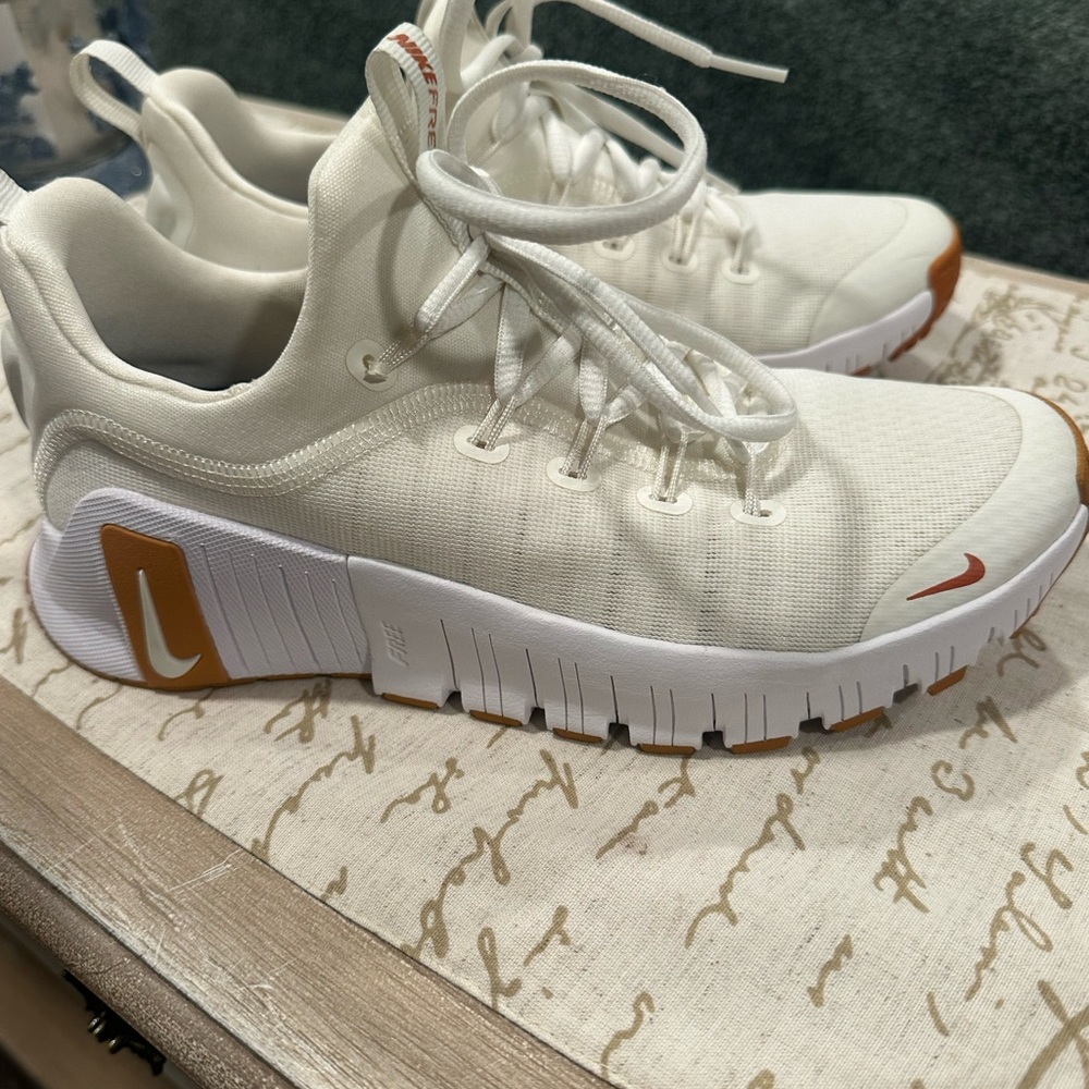 Nike Cream and White Sneakers